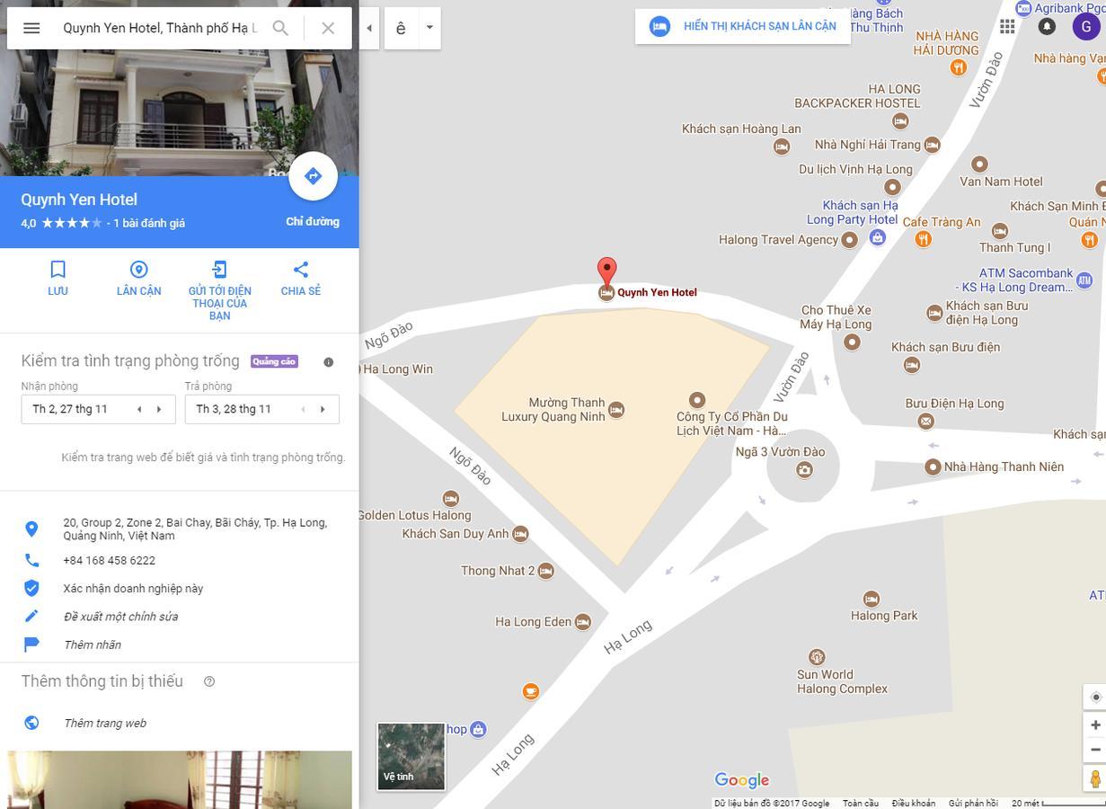 Quynh Yen Hotel Ha Long Dış mekan fotoğraf
